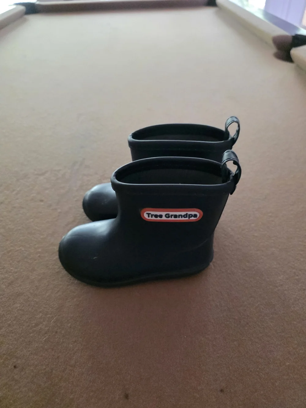 Kids Navy Blue Rain Boots
